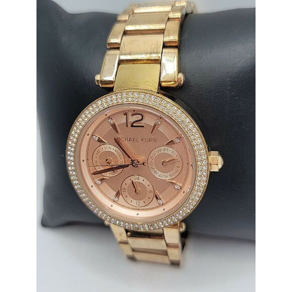 Michael Kors MK6352 Women's Stainless Steel Analog Dial Quartz Wrist Watch AM200 - Picture 3 of 11